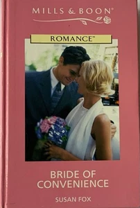Bride of Convenience by Susan Fox Small Mills Boon Hardcover - Imagen 1 de 4