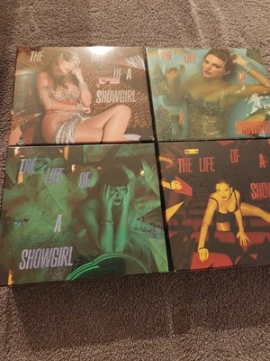 Taylor Swift - The Life of a Showgirl LIMITED Release Deluxe CD Set Of 4 - Image 1 of 4