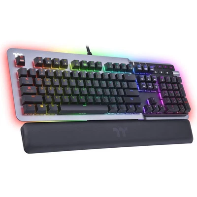 Argent K5 RGB Gaming Keyboard (Blue Switch), Aluminum and Streamlined Titaniu... - Image 1 of 4