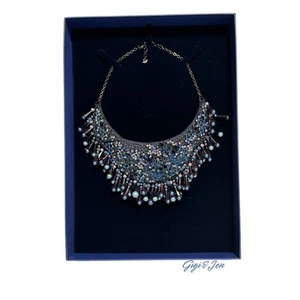 Swarovski Kolye Model Unique Dressy Party Necklace New - Picture 1 of 12