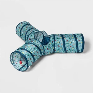 Lebkuchen Spielhaus Katze Dreifach Tunnel Faltbar Tragbar Reise-Wondershop - Bild 1 von 3