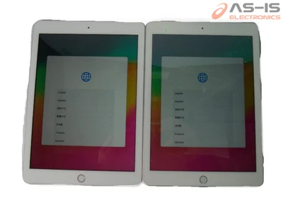 *AS-IS**Lot of 2* Apple iPad 6th Gen A1893 9.7'' 32GB (Wi-Fi Only) Silver Tablet - Image 1 of 4