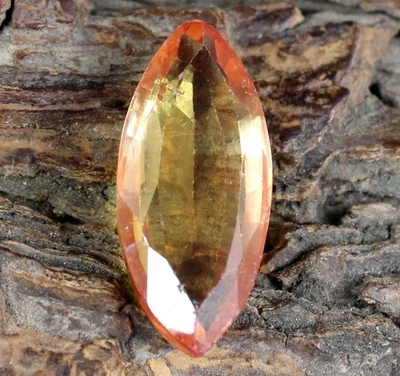 Natural 16.35 Ct Marquise Orange Hessonite Garnet Gemstone T13031 Christmas Gift - Image 1 of 4