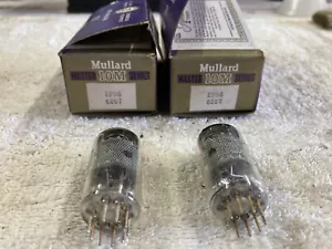Pair of NiB Mullard 10M 6267 EF86 Tubes - Picture 1 of 2