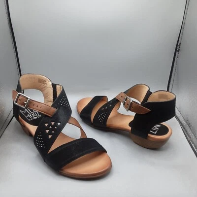 Miz Mooz Cienna Sandals Women's 8.5-9W EU39W Black  - Image 1 of 4