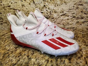 Adidas Adizero Reign Young King Football Cleats FU6708 Floral RED Mens Size 10.5 - Picture 1 of 12