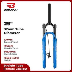 MTB Air Fork 26/27.5/29Inch 120mm Travel Air Oil Suspension QR Fork 9x100mm Part - Picture 1 of 32
