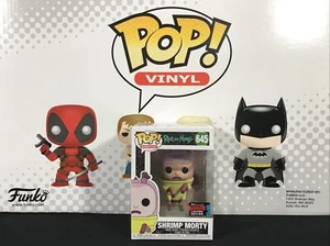 Funko Rick & Morty Pop! Shrimp Morty #645 NYCC 2019 Convención de Otoño - Imagen 1 de 6