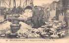 CPA 62 BOULOGNE LE DEBARQUEMENT ET LE TRI DU POISSON