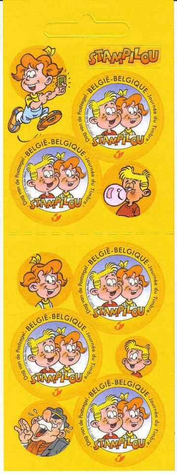 Folleto cómic estampilou BÉLGICA 2001 MNH** boekje 38 Foto 1 de 1