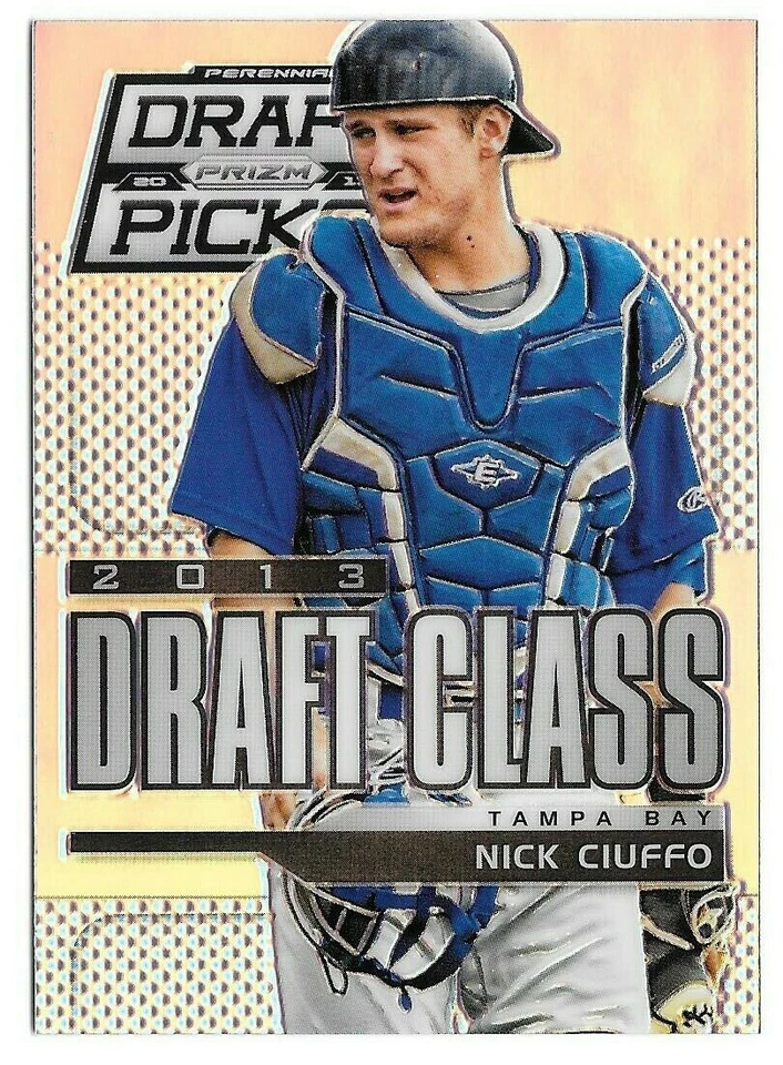 2013 Nick Ciuffo Panini Prizm Draft Picks Draft Class Rookie Prizm - Tampa Rays - Image 1 of 1