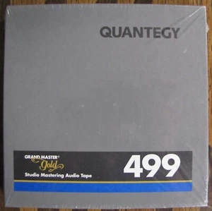 Reel to reel: Quantegy 499 Grand Master Gold Studio Mastering Audio Tape - NIB - Picture 1 of 3