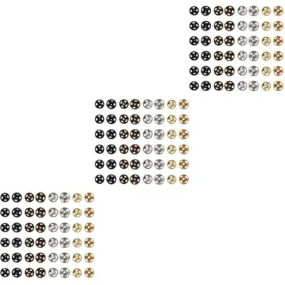  3 Pack Mini-Druckknöpfe Damen Mini-Knopfpuppe Puppenkleidung Mini-Schnallen - Bild 1 von 4