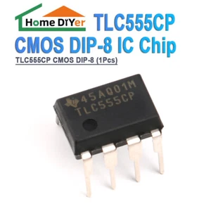 TLC555CP CMOS Timer IC DIP-8 Chip - Picture 1 of 8