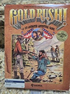 ¡Fiebre del oro! (PC 3.5"+ 5.25" EE. UU.) Western Adventure *Sierra* Big Box & Casino PACK - Imagen 1 de 12