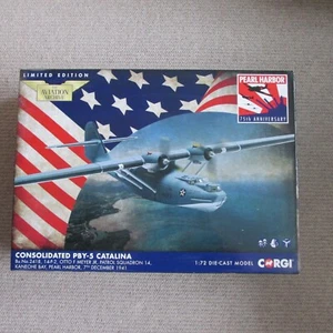 Neu verpackt Corgi AA36110 Ltd Edn Consolidated PBY-5 Catalina Pearl Harbour 1:72 - Bild 1 von 1