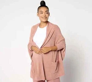 Barefoot Dreams CozyChic Ultra Lite Blanket Wrap-Terra-Small-NEW-A653690 - Picture 1 of 2