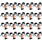20 PCS Disguise Glasses with Funny Nose Funny Glasses with Eyebrows and Musta...