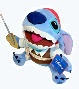 RARO DIFÍCIL DE ENCONTRAR Disney Sega Stitch Azul Peluche Pirata con Espada Lilo & Stitch PROMOCIÓN Juguete  - Imagen 1 de 11