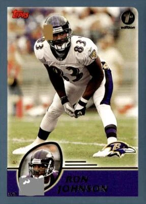 2003 Topps 1st Edition #182 Ron Johnson - Image 1 of 2