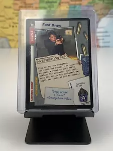 SHIPS SAME DAY The X-Files Card LP/NM Fast Draw (Combat) Premiere Set 1996 - Picture 1 of 1
