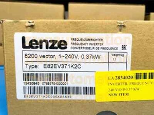 LENZE E82EV371K2C E82EV371-2C E82EV371_2C Servo Driver New DHL/FedEx/UPS - Picture 1 of 6