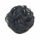 Ball Head Wig Donut Roller Hairpiece Synthetic Messy Bun Curly Hair Chignon