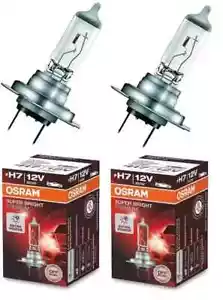 2x OSRAM H7 Super Bright Premium 12V 80W Alta Potencia Faros Todoterreno Bombillas - Imagen 1 de 7