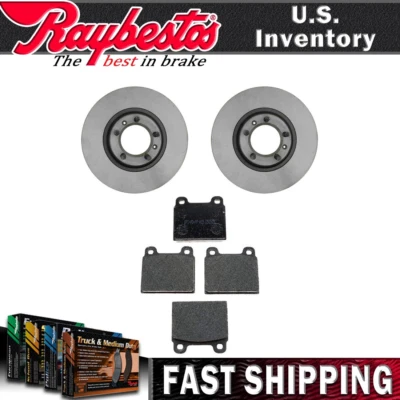 Rotores de freno delanteros y pastillas de freno de cerámica herrajes para Alfa Romeo GTV-6 1981-1984 Foto 1 de 4