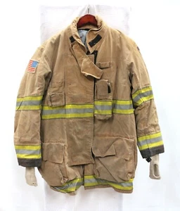 GLOBE GXTREME Firefighter JACKET FIRE RESCUE DCFD 44x35 (retired) #2-757 - Picture 1 of 4