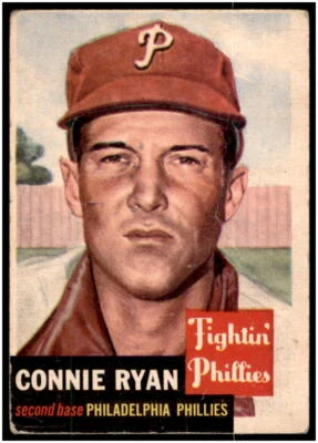 1953 Topps #102 Connie Ryan Creased - Image 1 of 2