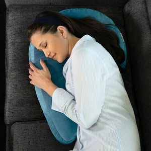 Avana Uno verstellbares Memory Foam Kuschelkissen für Seitenschläfer - Microsamt - Bild 1 von 6