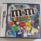 M&M's Break 'Em Nintendo DS DSI Games 2007 Missing Manual Tested and Working 