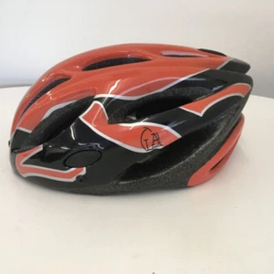 LA Sports Pro Orange Black Helmet Unisize - Picture 1 of 6