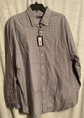 Daniel Cremieux Classics L/S Shirt XL Cream Light Grey Pattern NWT Ret $79.50 - Image 1 of 4