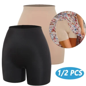 Women Seamless Boyshorts Pants Tummy Control Underwear Slim Shaper Smoth Shorts - Picture 1 of 20
