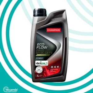OLIO MOTORE CHAMPION ECO FLOW 0W20 SP/RC G6 FE  1 LITRO FIAT 9.55535-GSX HYBRID - Imagen 1 de 6