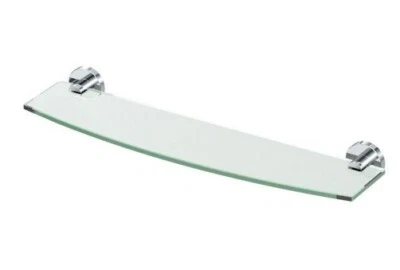 GATCO 4676- Reveal estante de vidrio níquel satinado Foto 1 de 2