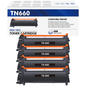 4 Stück TN660 TN630 Toner kompatibel zu Brother DCP-L2540DW MFC-L2700DW L2740DW - Bild 1 von 9