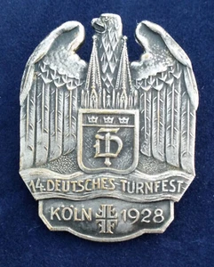 Abzeichen 14. Deutsches Turnfest Köln 1928 - Bild 1 von 2
