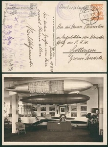 Austria - Zeppelin - Yv. TP 338 - 1929 - "Dorneirn 11/9/29" + marcas "Graf ... - Imagen 1 de 1