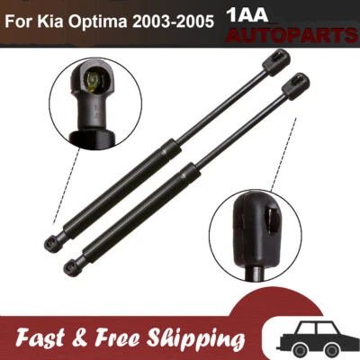 2x Hood Lift Supports Shock Struts Springs Dampers For Kia Optima 2003-2005 6329 Foto 1 de 4