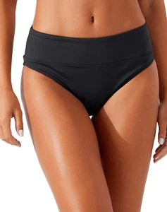 Tommy Bahama Palm Modern Wide Band High Waist Bikini Bottom Size Medium 1143 - Picture 1 of 2
