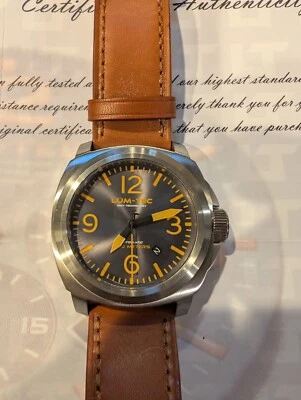 Nuevo reloj automático para hombre LUM-TEC M68 316L SS cristal de zafiro JAPÓN Foto 1 de 4