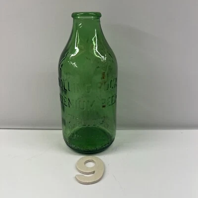 Botella de cerveza Rolling Rock Premium vintage 7 FL. OZ. Botella de PA Latrobe vacía Foto 1 de 4