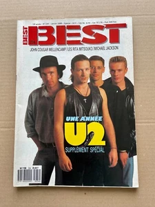BEST No.234 (Janv 1988) U2 (16 pages) - J. COUGAR-RITA MITSOUKO- Michael JACKSON - Picture 1 of 2