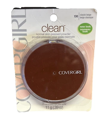 Covergirl Clean Normal Skin Pressed Powder, (130) Classic Beige .39 oz - Image 1 of 3