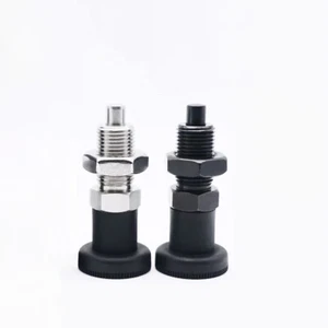Knob Plunger Self-Locking Indexing Pin/Reset Spring Positioning Pin/ M10M12-M20 - Picture 1 of 21