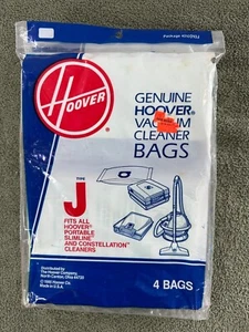 Hoover Vacuum Cleaner Bags - Type J - 4 Bags - Portable Slimline Constellation. - Picture 1 of 2