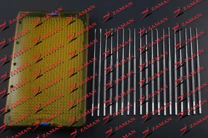 Rhoton Micro Dissector Kit Straight Set w/ Rack (19 pcs) Surgical Instruments ZP - Picture 1 of 6